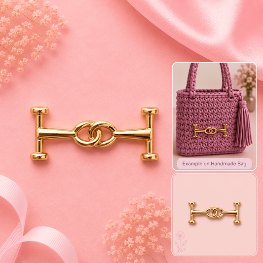 Gold Interlocking Bag Connector
