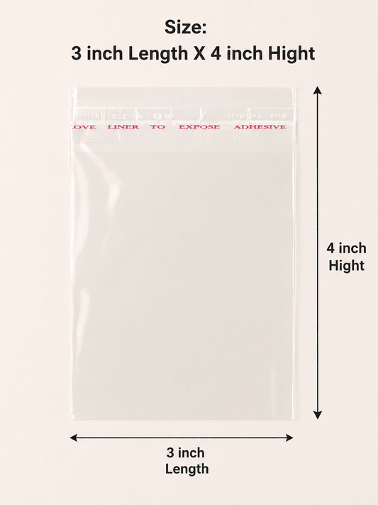 3x4inch Packaging Pouch