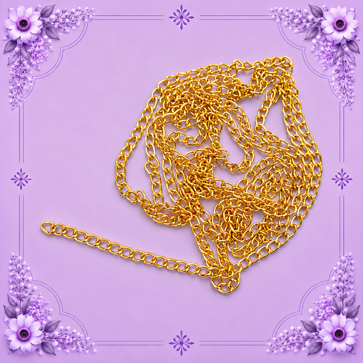 Gold-Plated Jewelry Chain