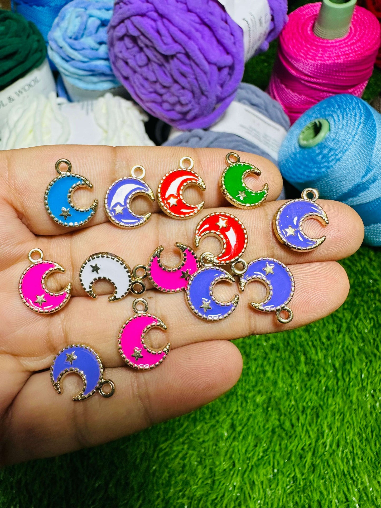 charms pendant 6 pcs