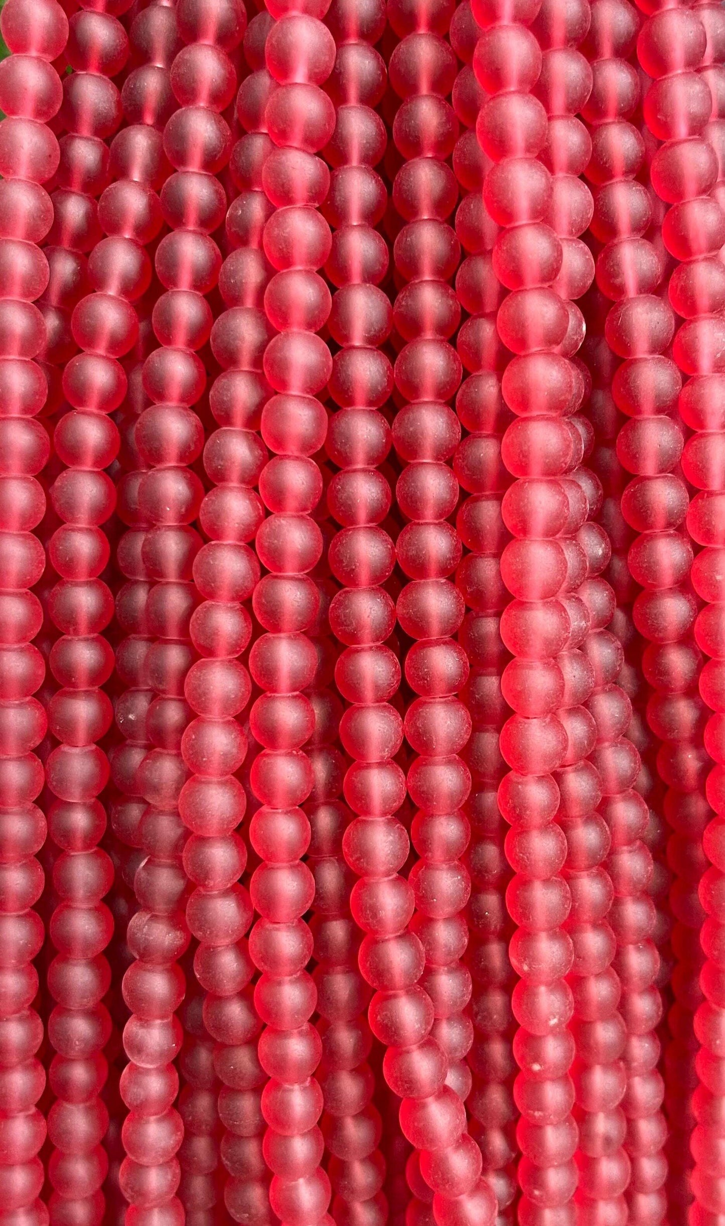 Matte beads 8mm