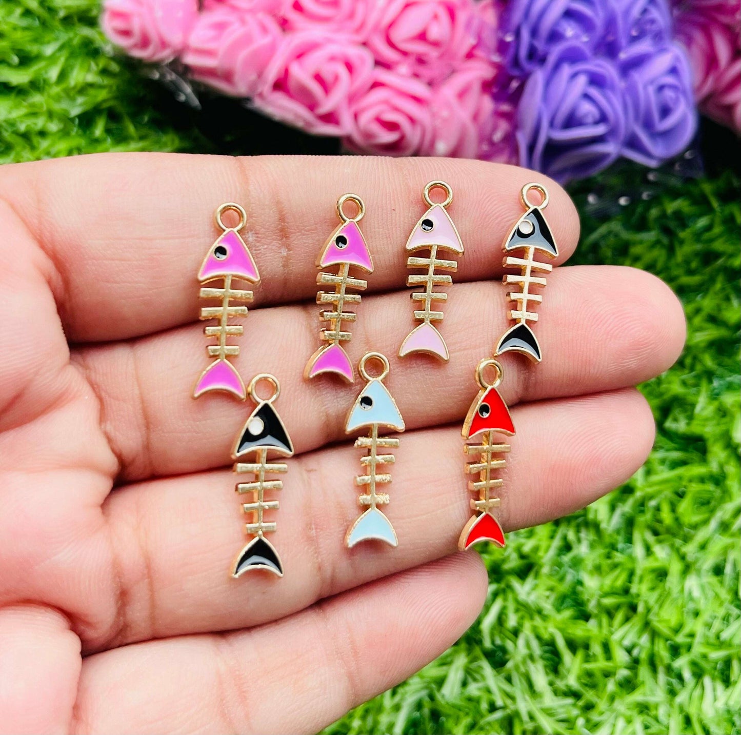 Charms 6 pcs