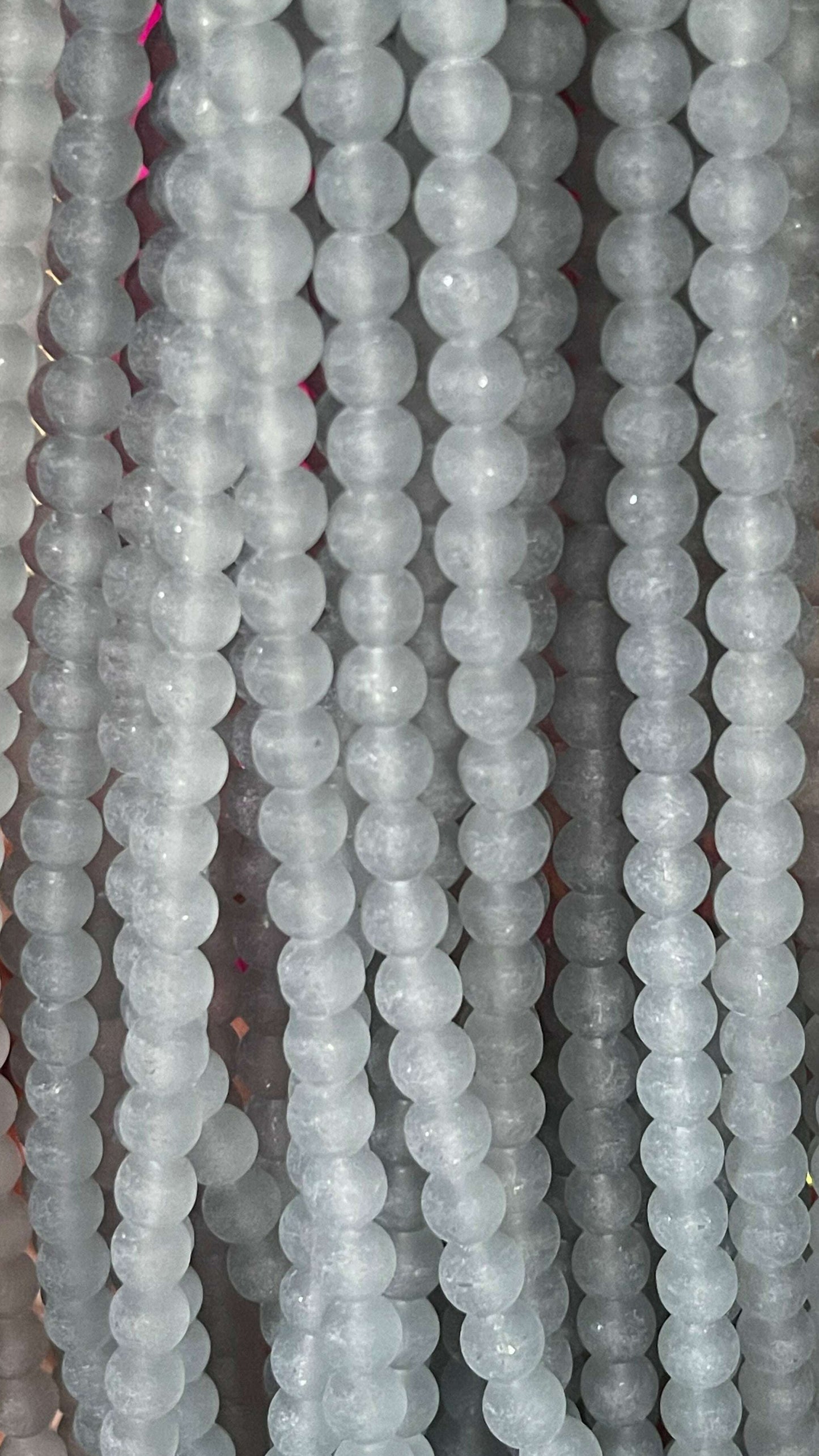 Mate glass beads 8mm