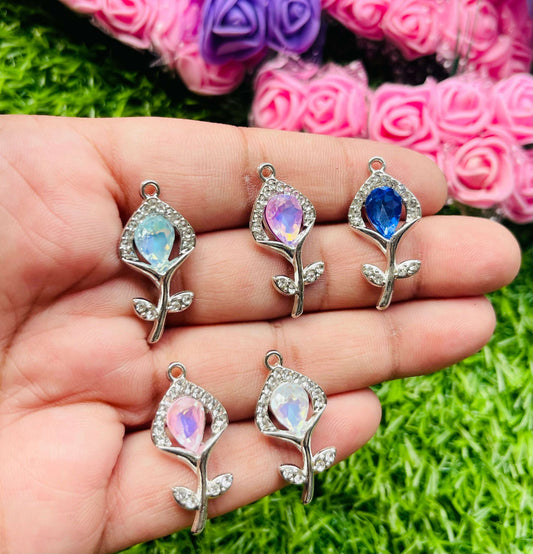 Charms 3d pendant 6 pcs