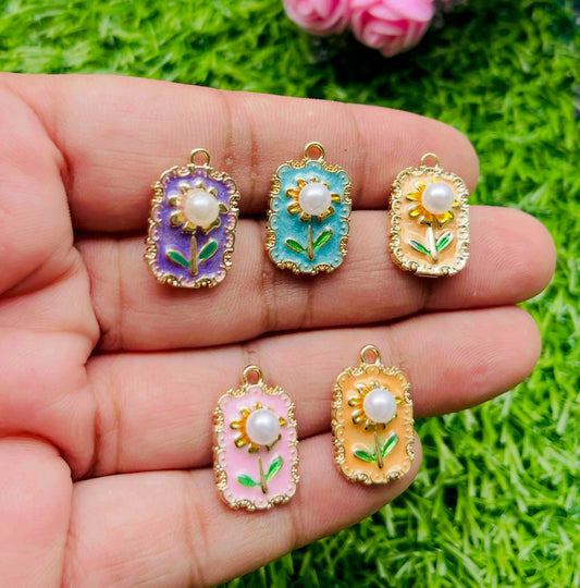 Charms 3d pendant 6 pcs