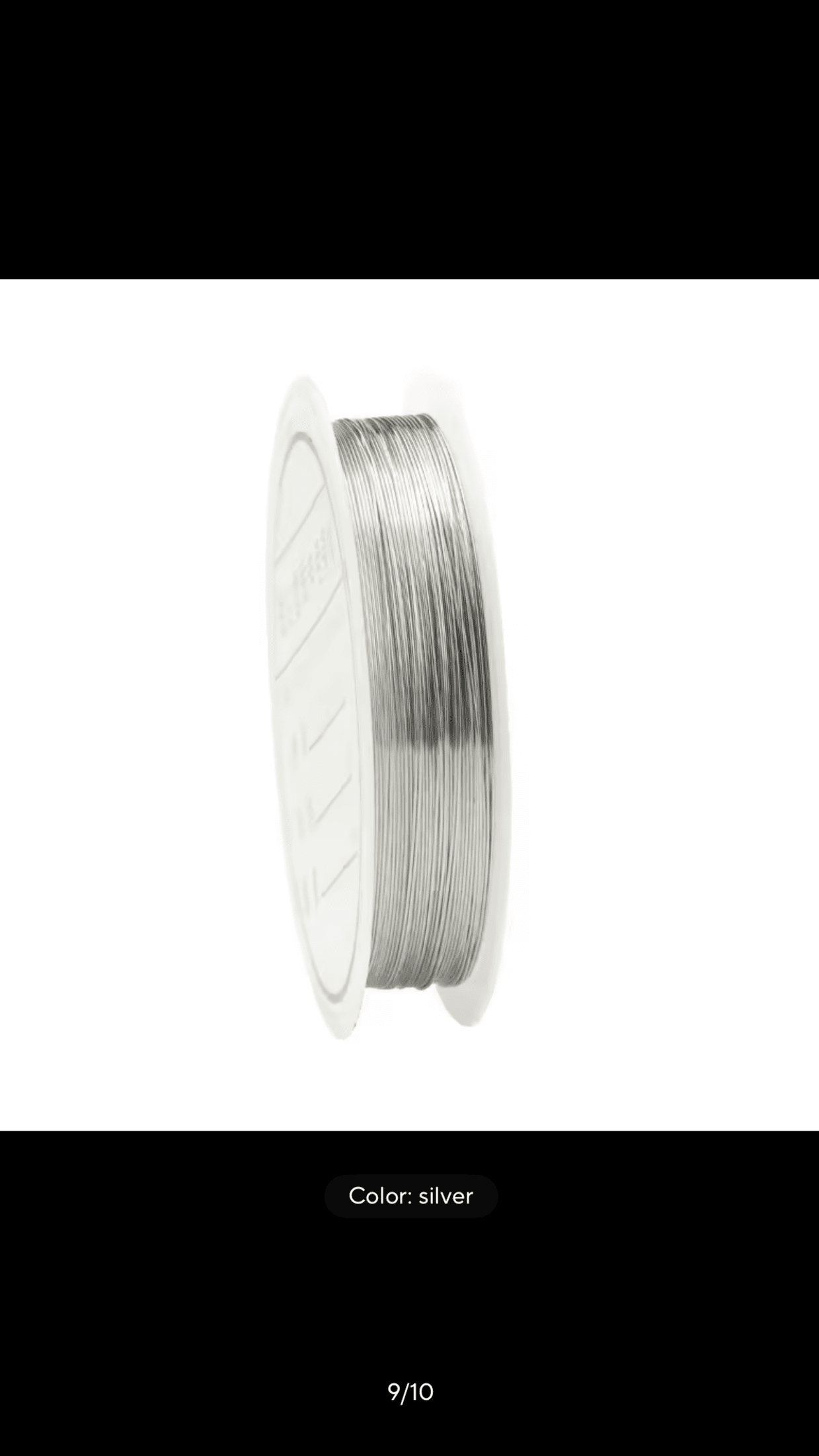 Metal Wire Golden & Silver