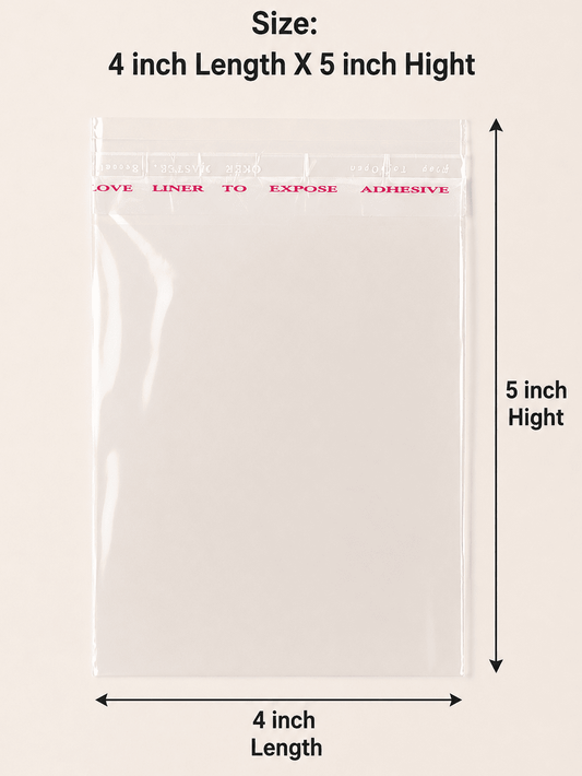 4x5 inch Packaging Pouch