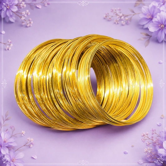 Gold-Plated Jewelry Making Wire
