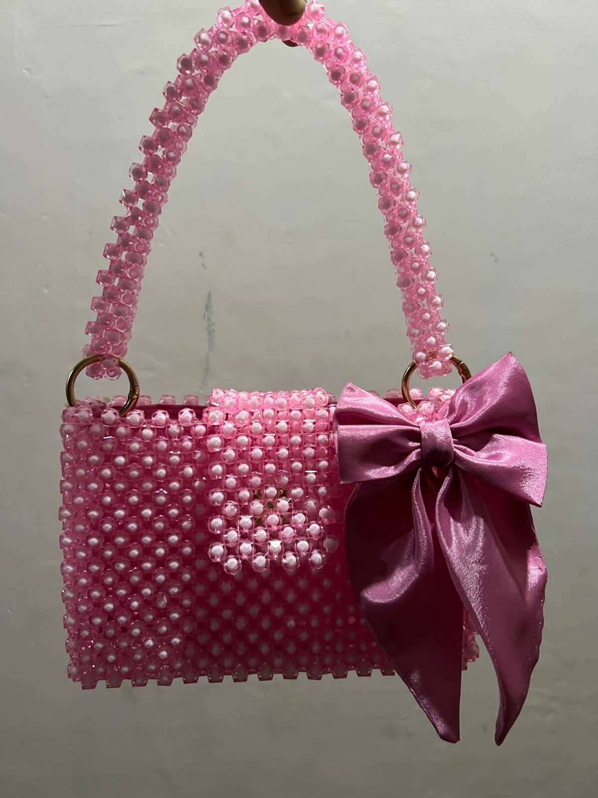 Handmade Twotune beads Bag